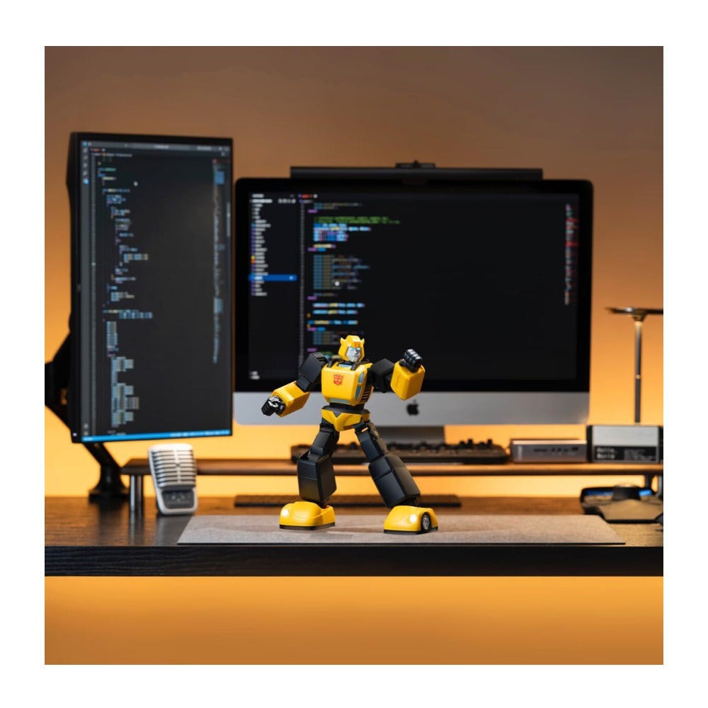 Robosen Bumblebee G1 Programmable Robot Toy with Voice and App Control, 17 Joints, Authentic Sounds