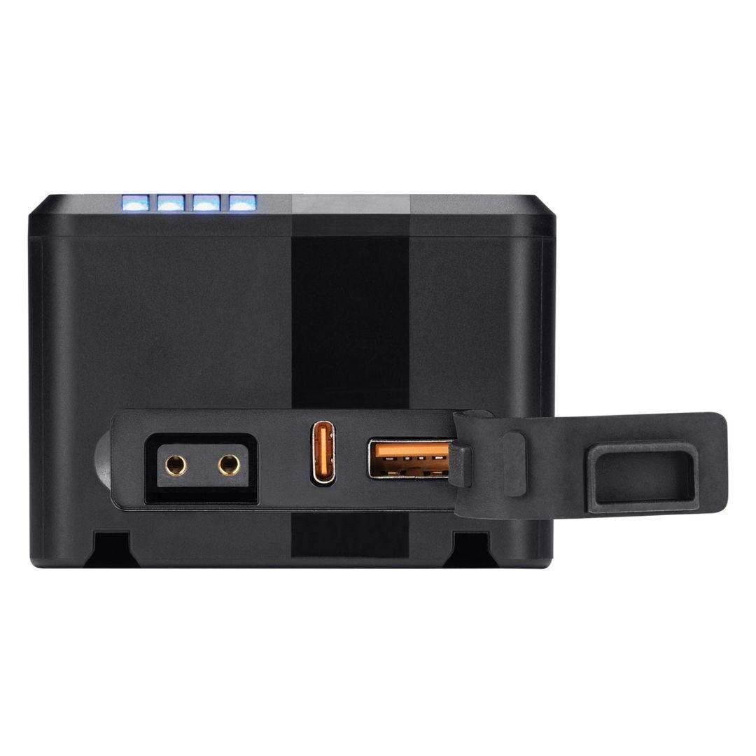 Westcott MV95 Mini V-Mount 14.8V Li-Ion Battery with USB-C, USB-A, and D-Tap Ports (95Wh, Black)