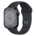 Apple Watch Series 8, 41mm GPS, Aluminum Case with Sport Band (Midnight) (Certified Refurbished)