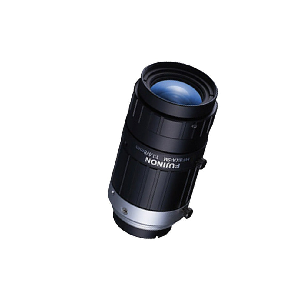 Fujinon HF8XA-5M 2/3-Inch 8mm F1.6 Manual Iris Low Distortion C-Mount Lens