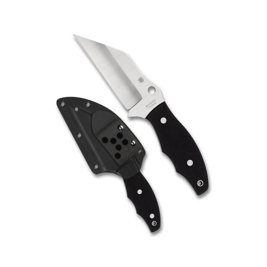 Spyderco Ronin 2 Fixed Blade Knife with Wharncliffe Blade and G10 Handle