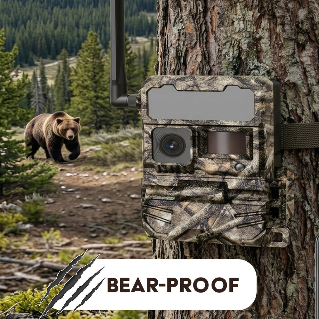 Yellowstone Y2 Cellular Trail Camera with Battery Pack and Card Reader Bundle