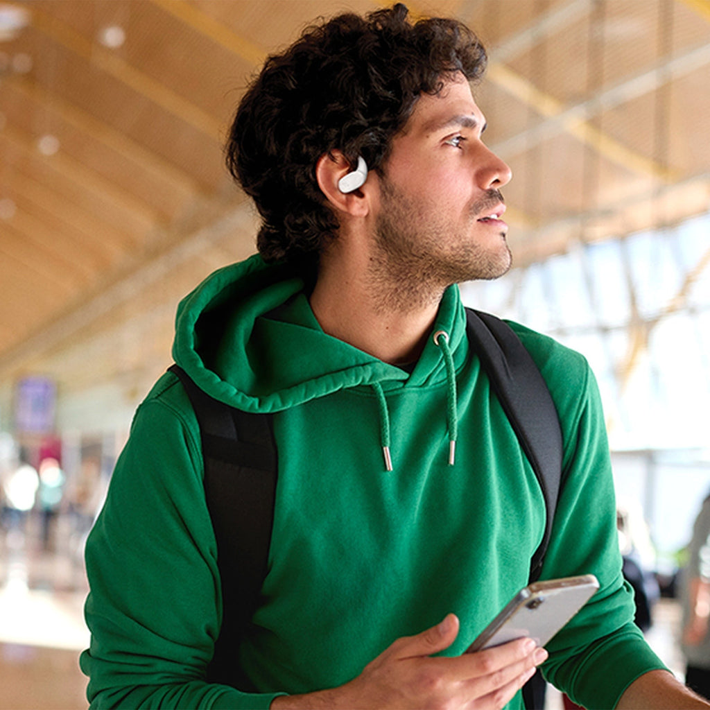 JBL Sense Lite True Wireless Open-Ear Earbuds with 32 hours of Playtime (Blue)