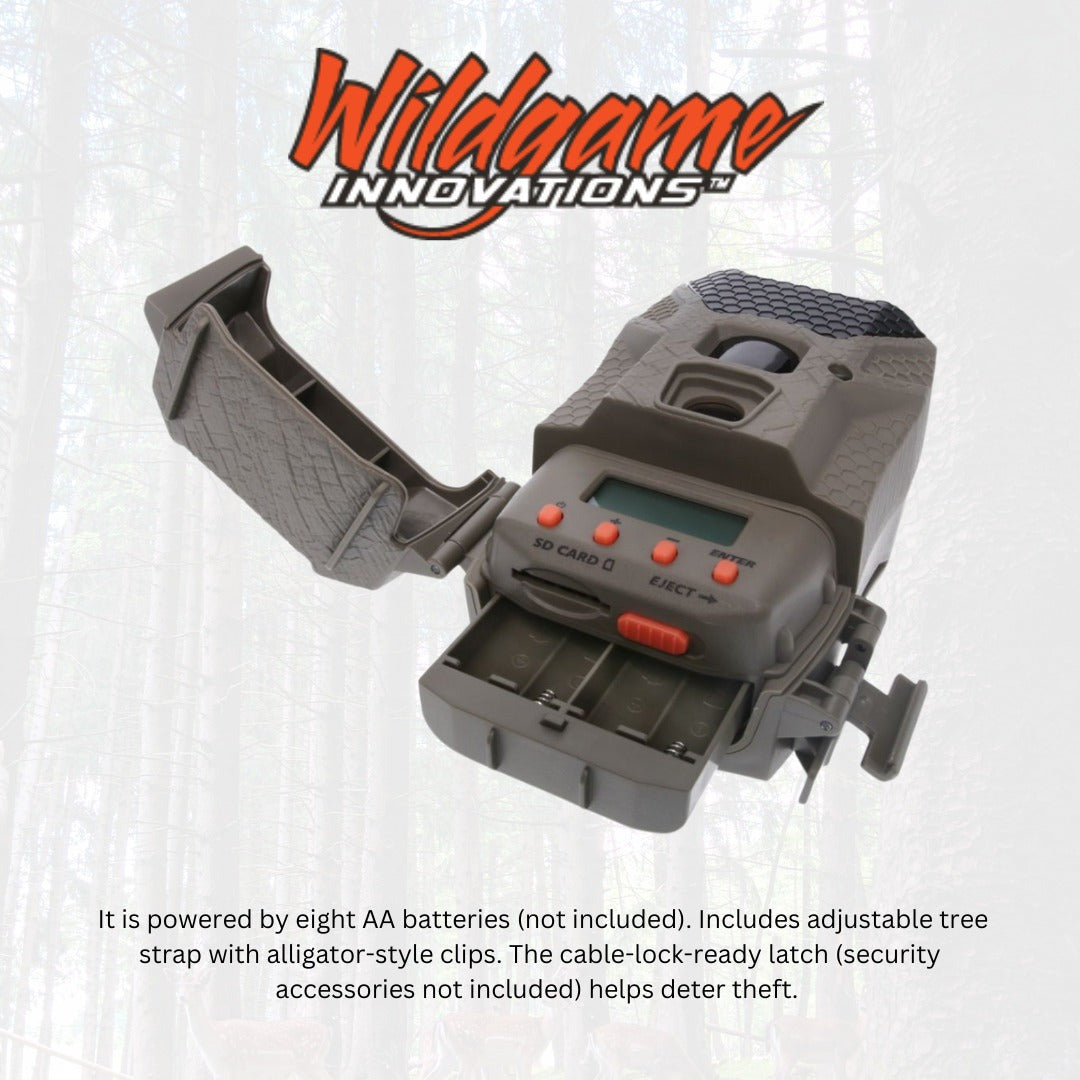 Wildgame Innovations Wraith 2.0 Lightsout Trail Camera with 40 Infrared LEDs (4-Pack) Bundle
