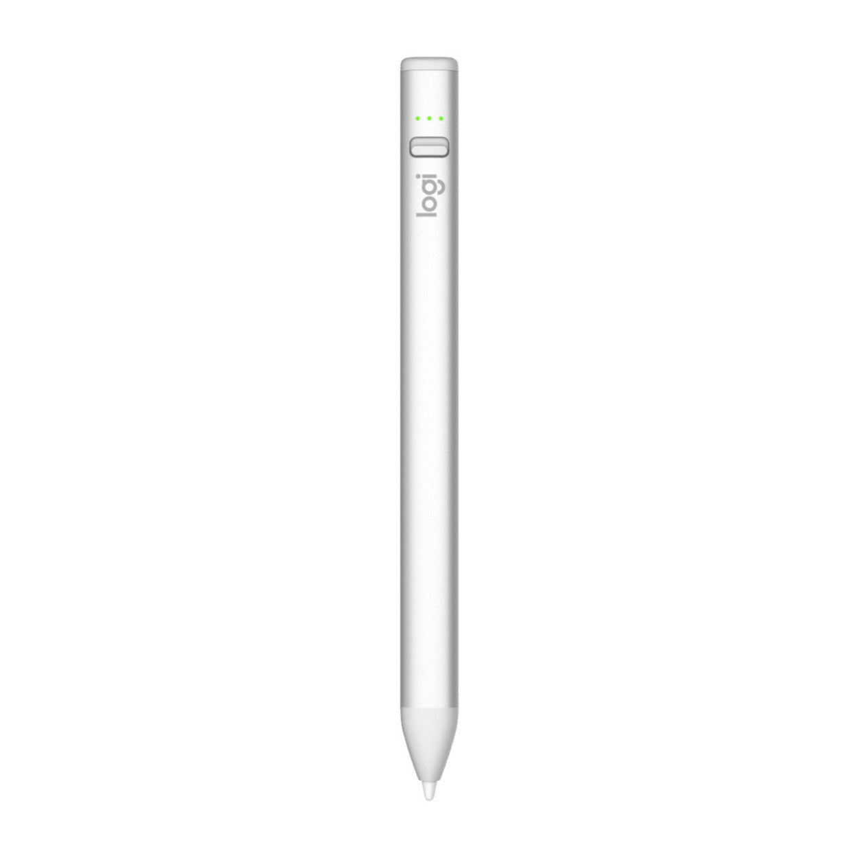Logitech Crayon Digital Pencil for iPad 6-10 Generation with USB-C Port (Silver)