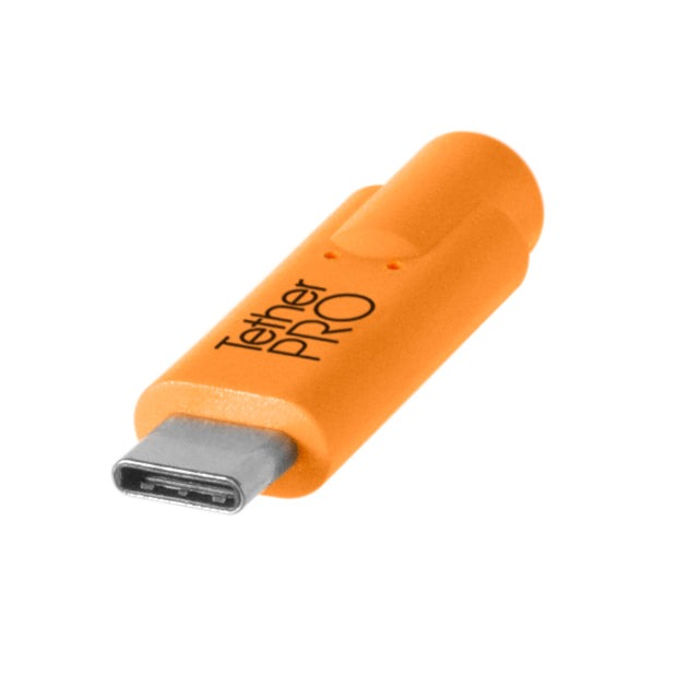 Tether Tools TetherPro 15-Feet USB-C to USB-C Cable (Orange)