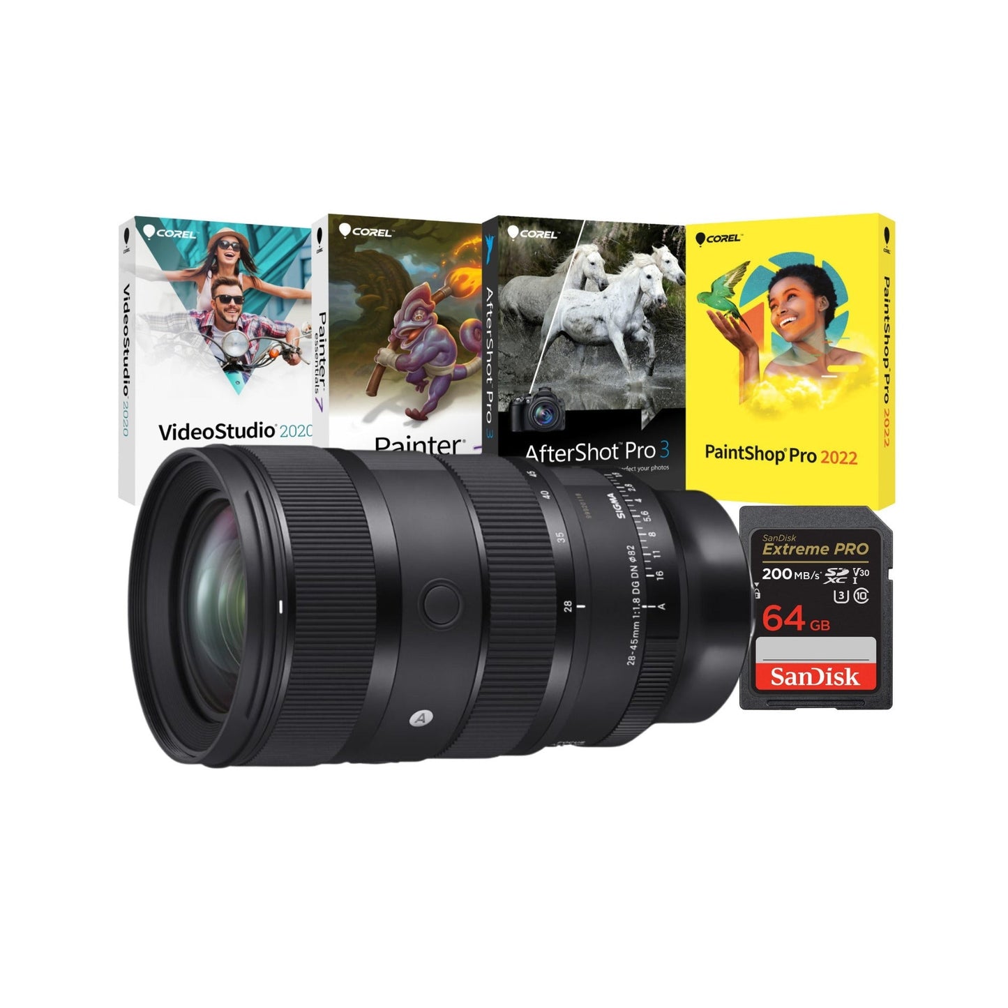 Sigma 28-45mm F1.8 Maximum Aperture DG DN Art Lens (L Mount) Bundle