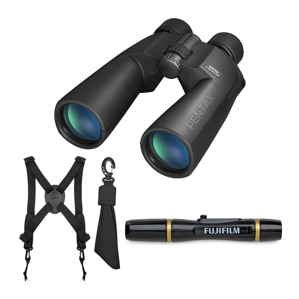 Pentax 20x60 SP WP Series Binoculars with Harness and Cleaning Brush