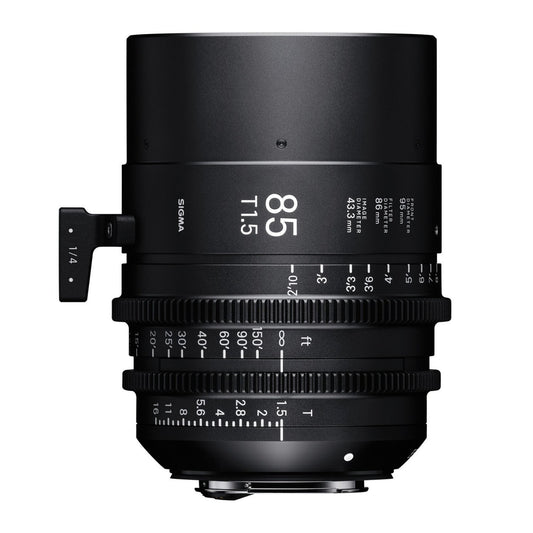 Sigma 85mm T1.5 FF Prime /i Technology-Compatible PL Mount Lens (Meter Markings)