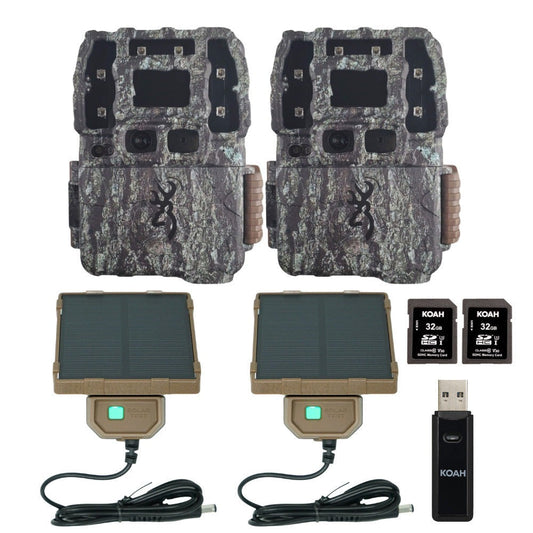 Browning Strike Force Pro 26MP Trail Camera (2 Pack) Bundle with Accessories
