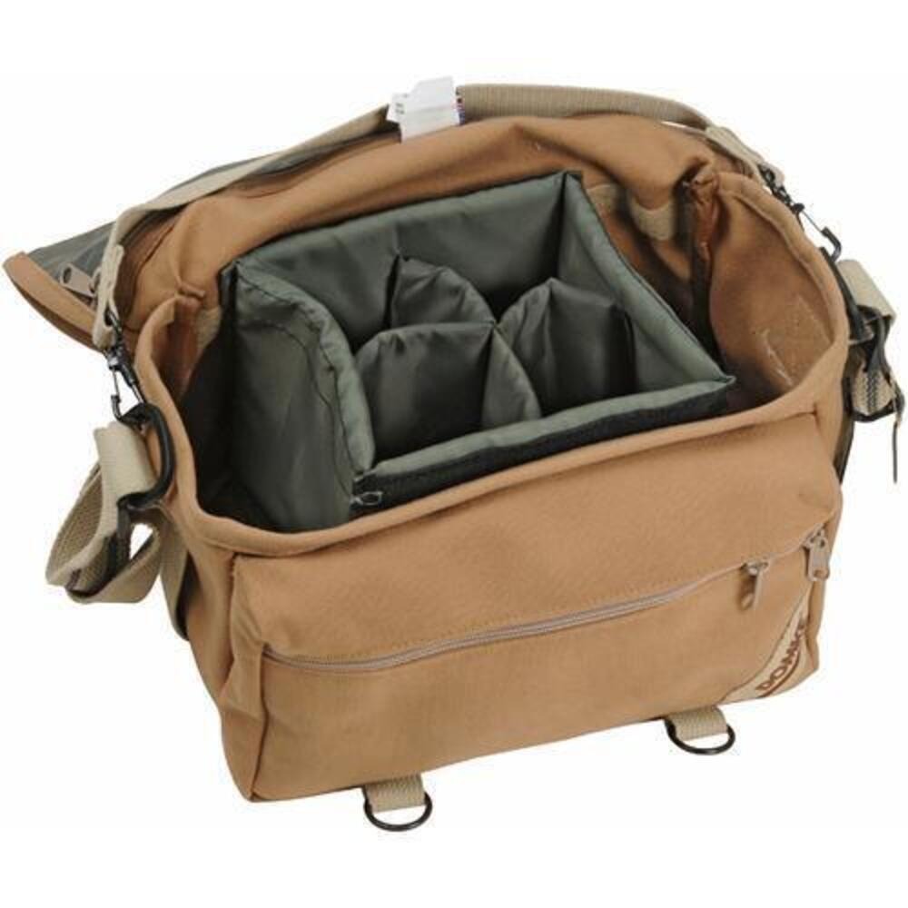 Domke F-6 Smaller Padded Shoulder Bag with Webbing and Adjustable Closures (Sand)