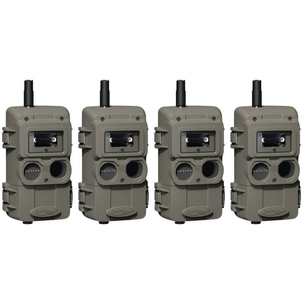 Cuddeback LLZ-5A CuddeLink Zoom IR Cellular Trail Camera (4-Pack)