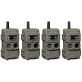 Cuddeback LLZ-5A CuddeLink Zoom IR Cellular Trail Camera (4-Pack)