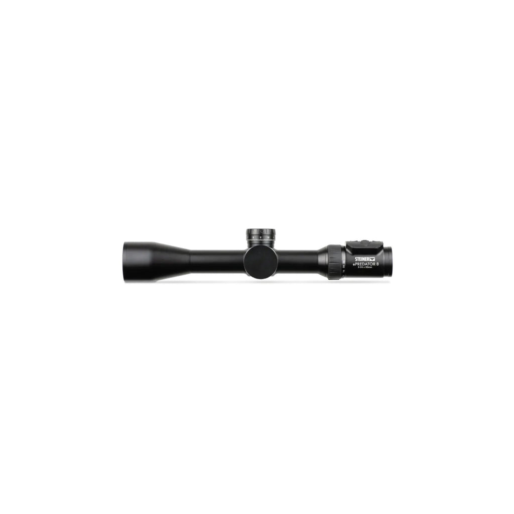 Steiner ePredator 8 3-24x50 with Real-Time Ballistics HUD Bluetooth HD Optics