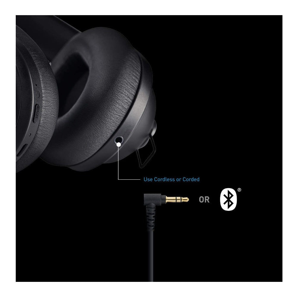 Panasonic RP-HTX90N Noise Canceling Bluetooth Wireless Headphone (Vanilla White)