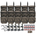 Stealth Cam Revolver Pro 2.0 40MP 360 Degree Brown Cellular Camera Bundle