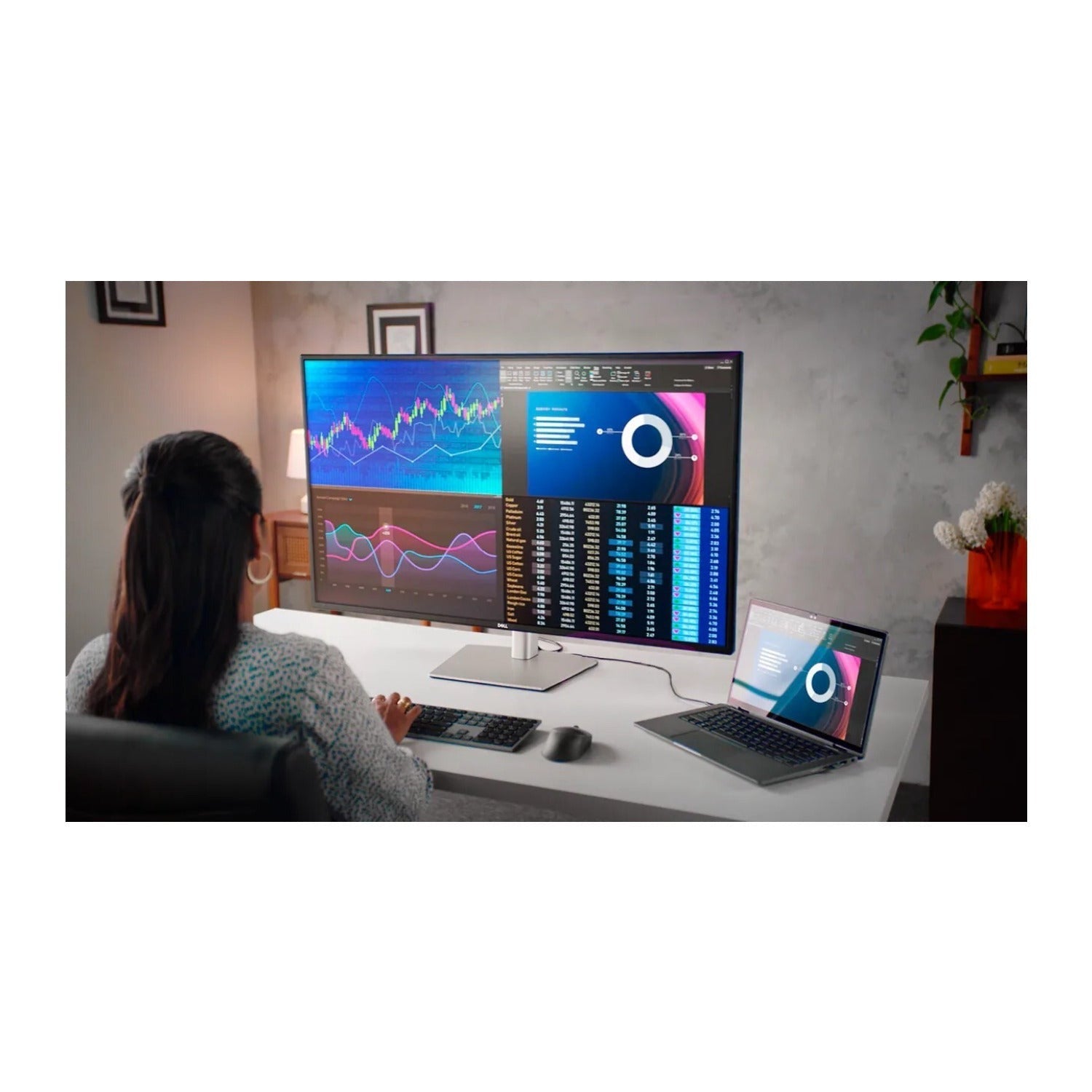 Dell UltraSharp U4323QE 42.51 Inch 4K UHD 60 Hz IPS USB-C Hub Monitor