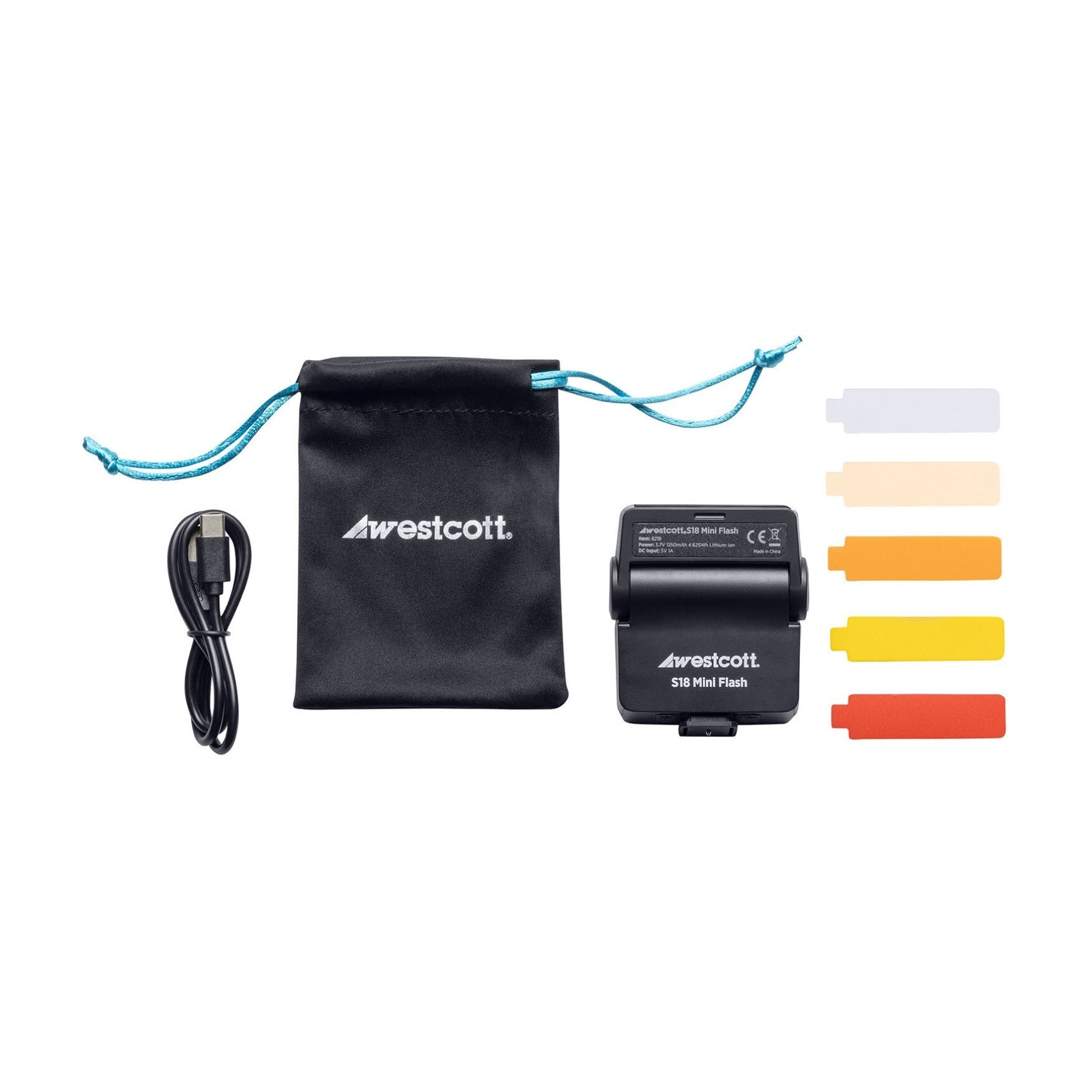 Westcott S18 Mini On-Camera Flash with Universal Hot Shoe Compatibility