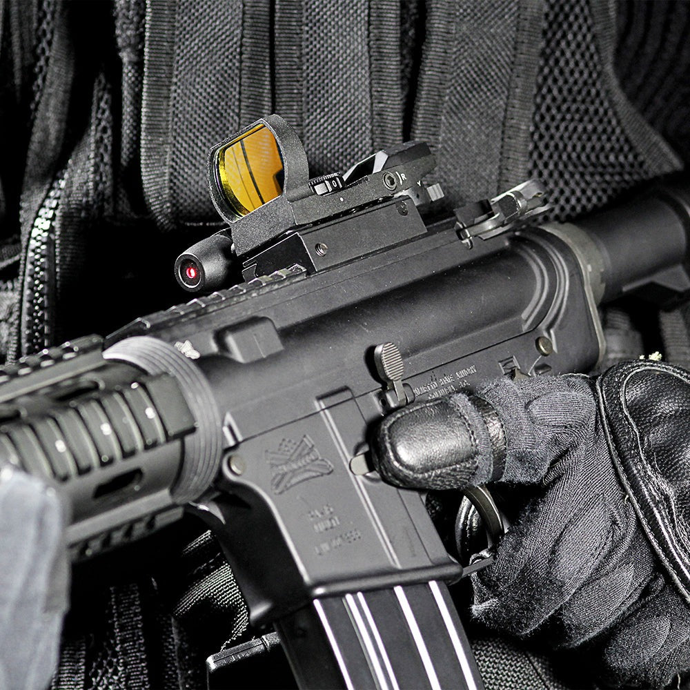 Sightmark Dual Shot Reflex Sight with Integral Laser (Black)