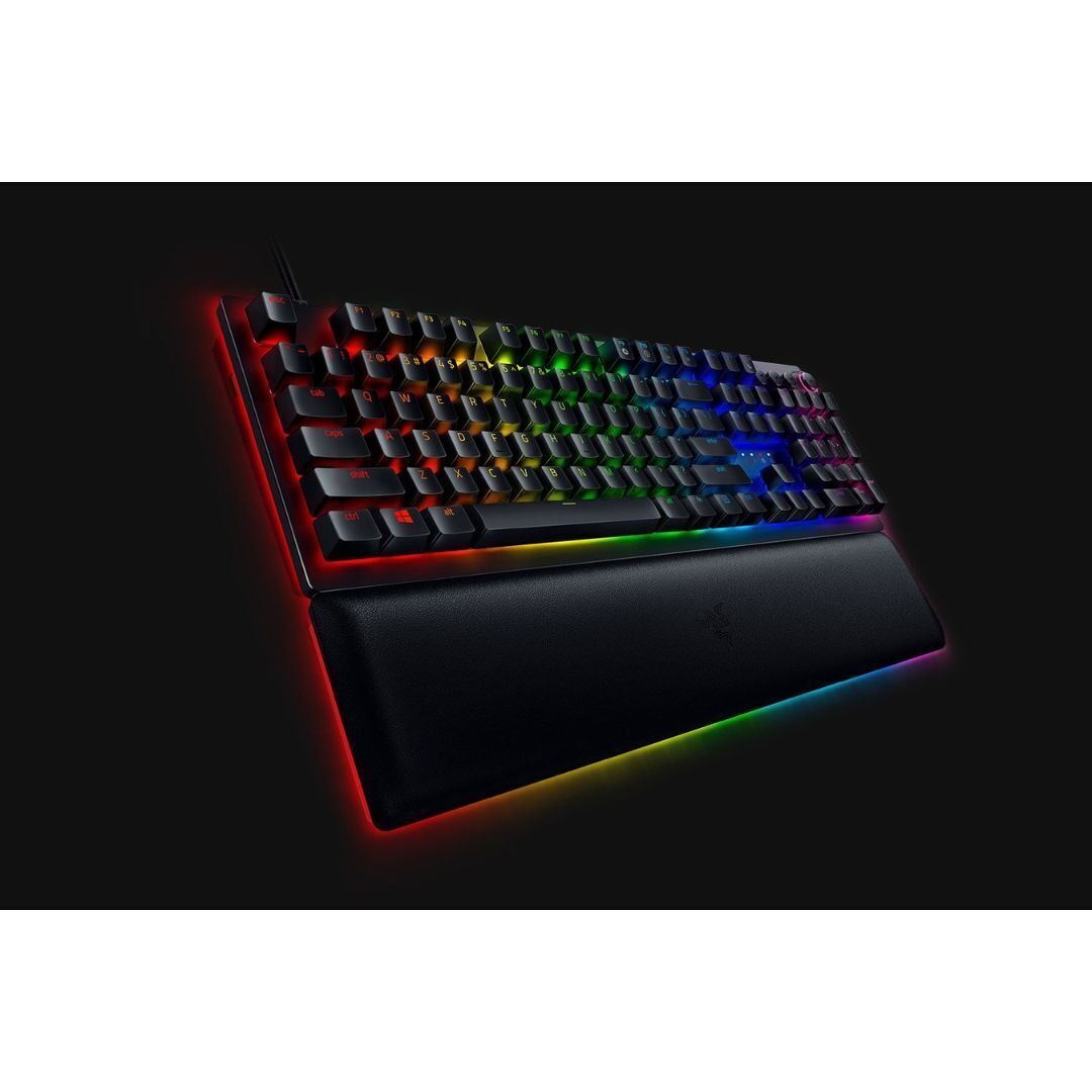 Razer Huntsman V2 Analog Gaming Keyboard with Razer Chrome RGB and Analog Optical Switches
