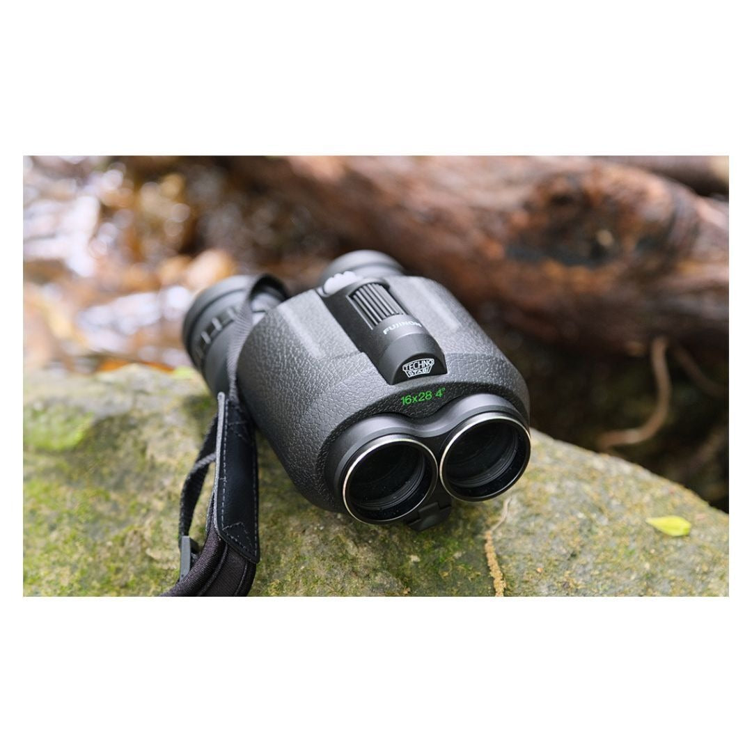 FUJINON TECHNO-STABI TS16x28WP Compact Waterproof Binoculars with Stabilization (Open Box)