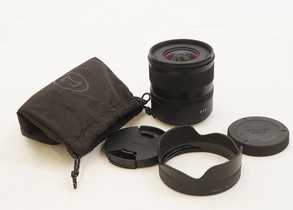 Sigma 15mm F1.4 DC Contemporary Lens for Mirrorless Cameras (X Mount) (Used)