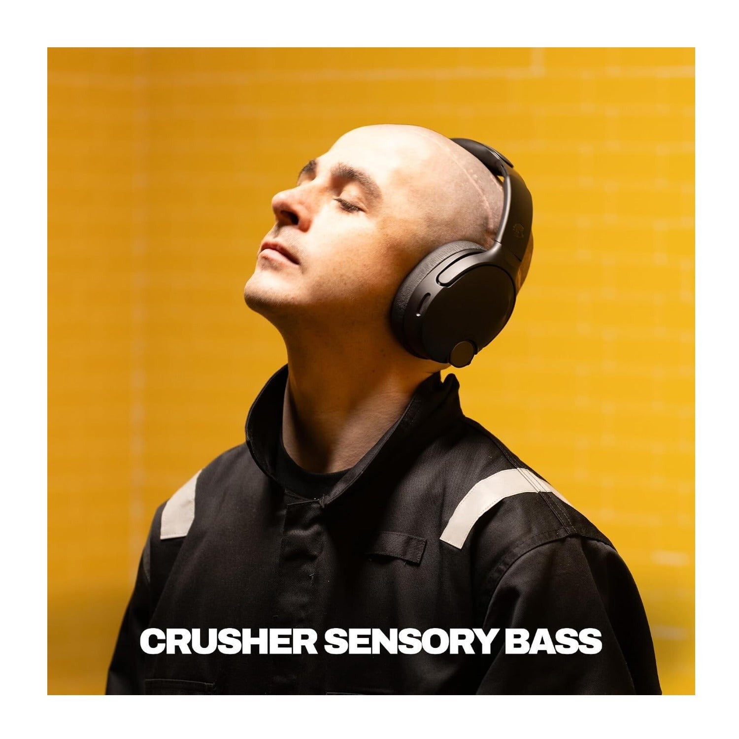 Skullcandy Crusher 1080 ANC Wireless Bluetooth Over-Ear Headphones (True Black)