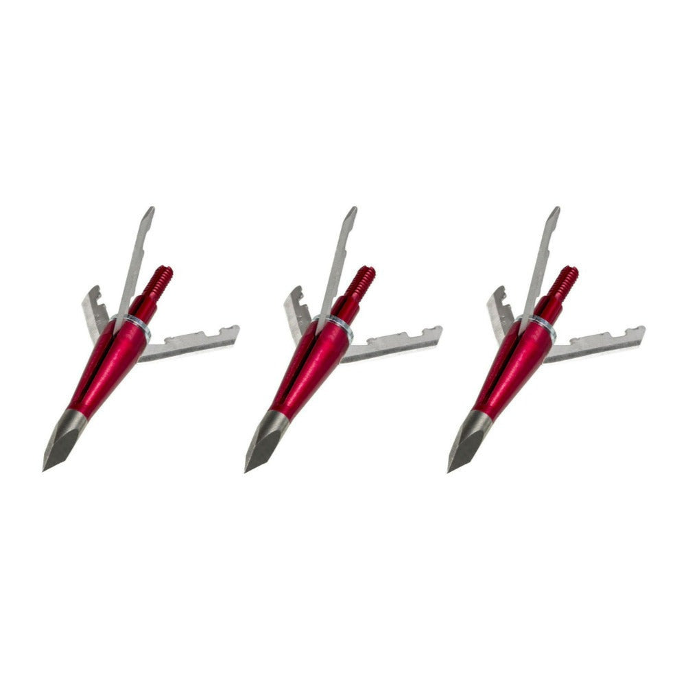 Wasp Jak-X 100-Grain Mechanical Broadhead Crossbow Arrow (6-Pack) with Case