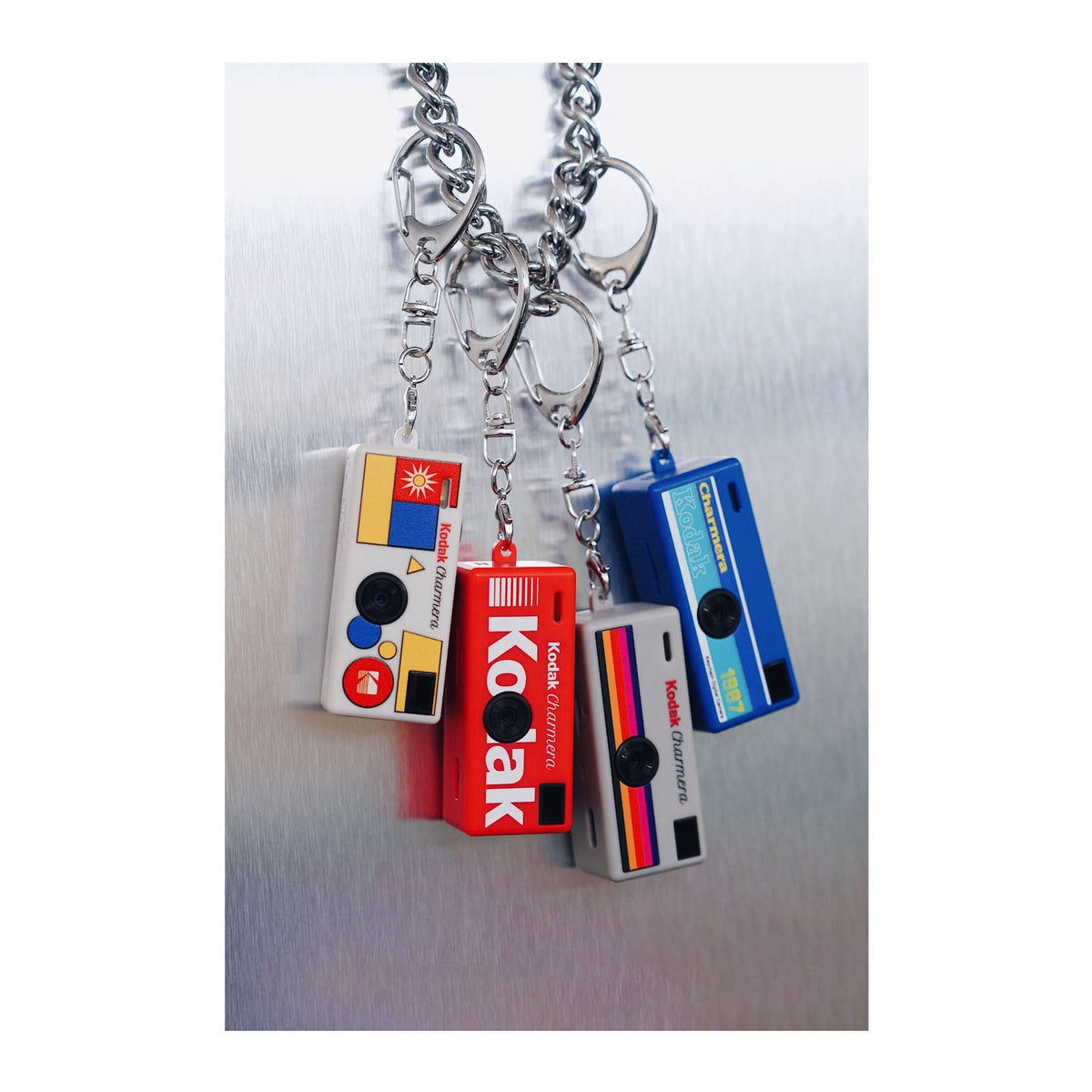 Kodak Charmera Key Chain Digital Camera with 32GB Memory Card and Screen Protector Bundle
