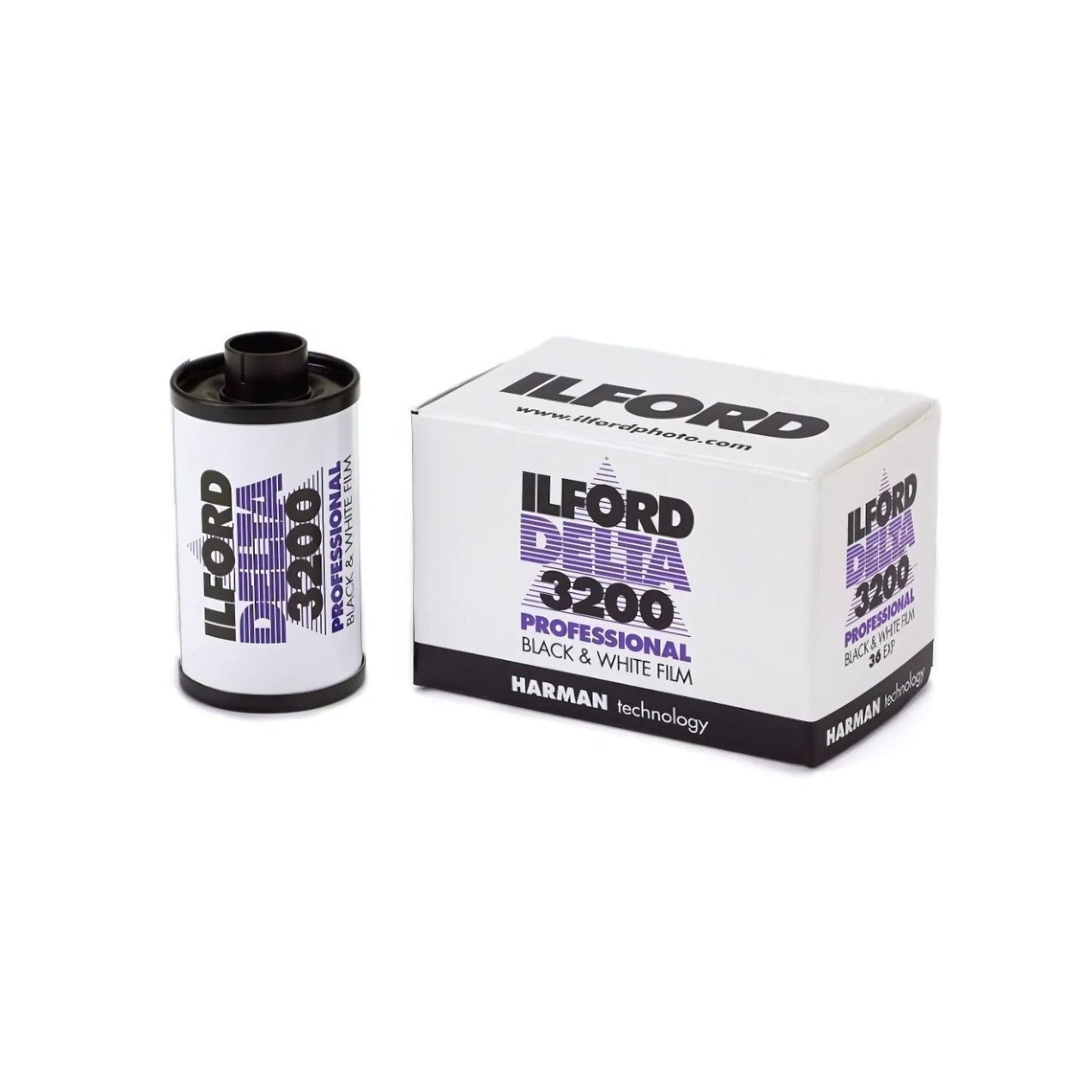 Ilford Delta 3200 Professional Black and White Print Film 35 mm, 36 Exposures (Pack of 10)