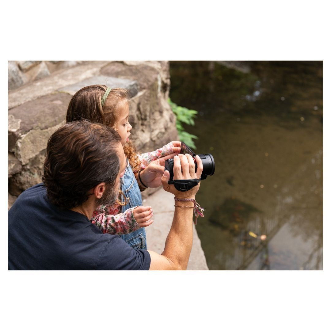 Panasonic VX3 Camcorder with 4K Image Quality, F1.8 Lens, 24x Zoom, and Ergonomic Design (Black)