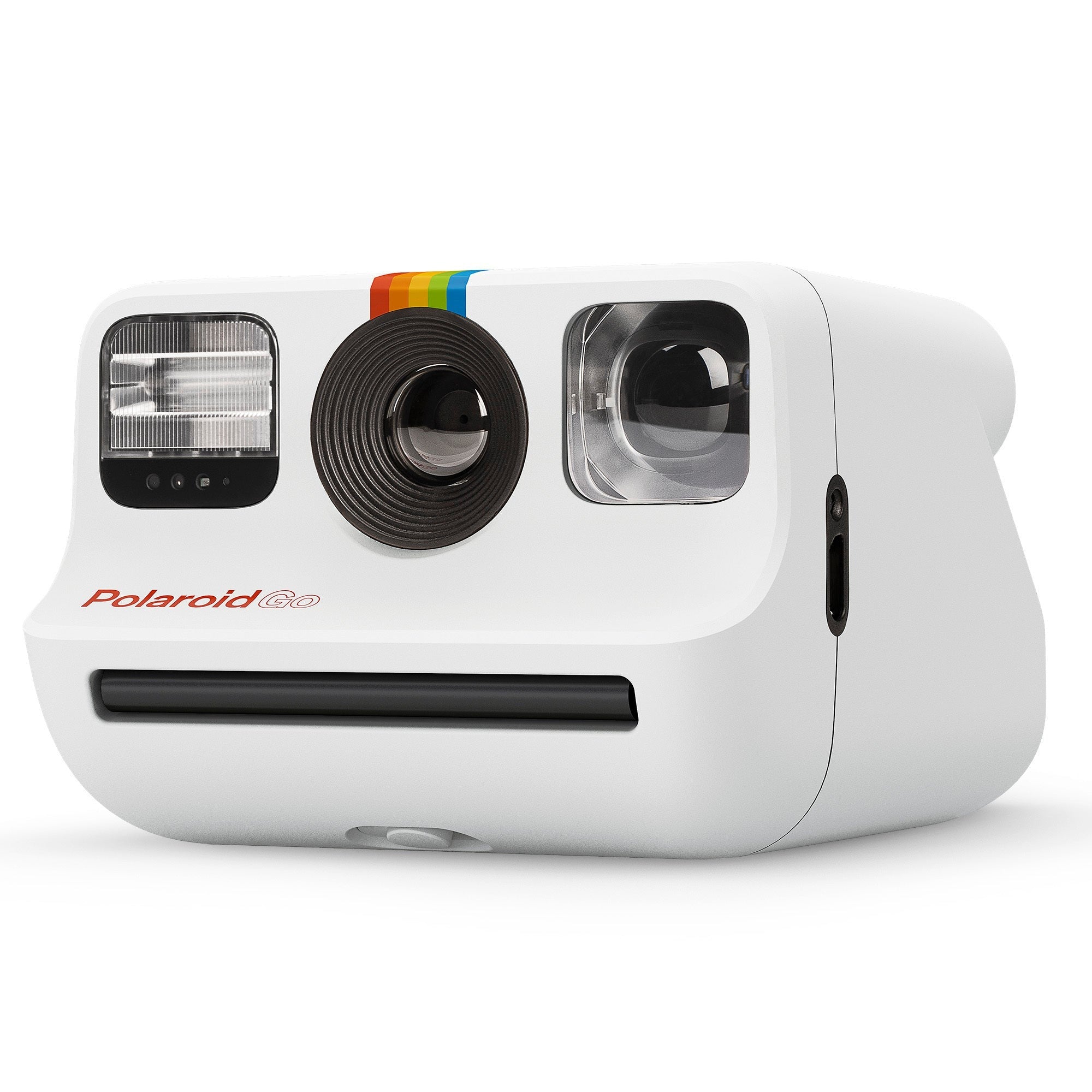 Polaroid Originals Go Instant Camera (White) with Film Packs and PhotoBox Kit