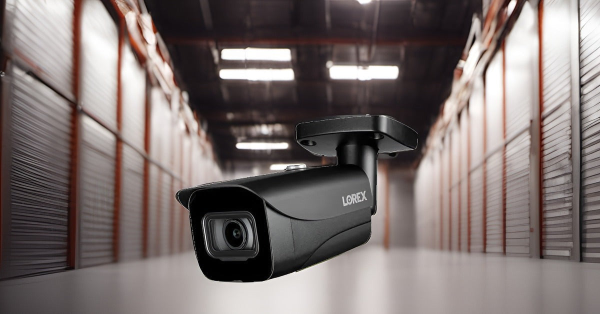 Lorex E841CAB 4K Ultra HD Outdoor Network Bullet Camera with Color Night Vision - Black, (2-Pack)