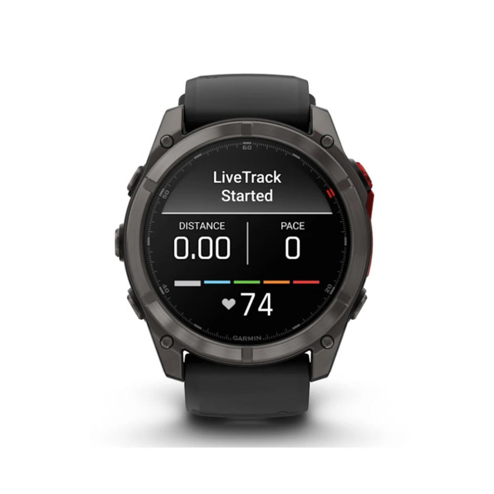 Garmin Fenix 8 Pro 51mm Sapphire MicroLED GPS Smartwatch (Carbon Gray DLC)