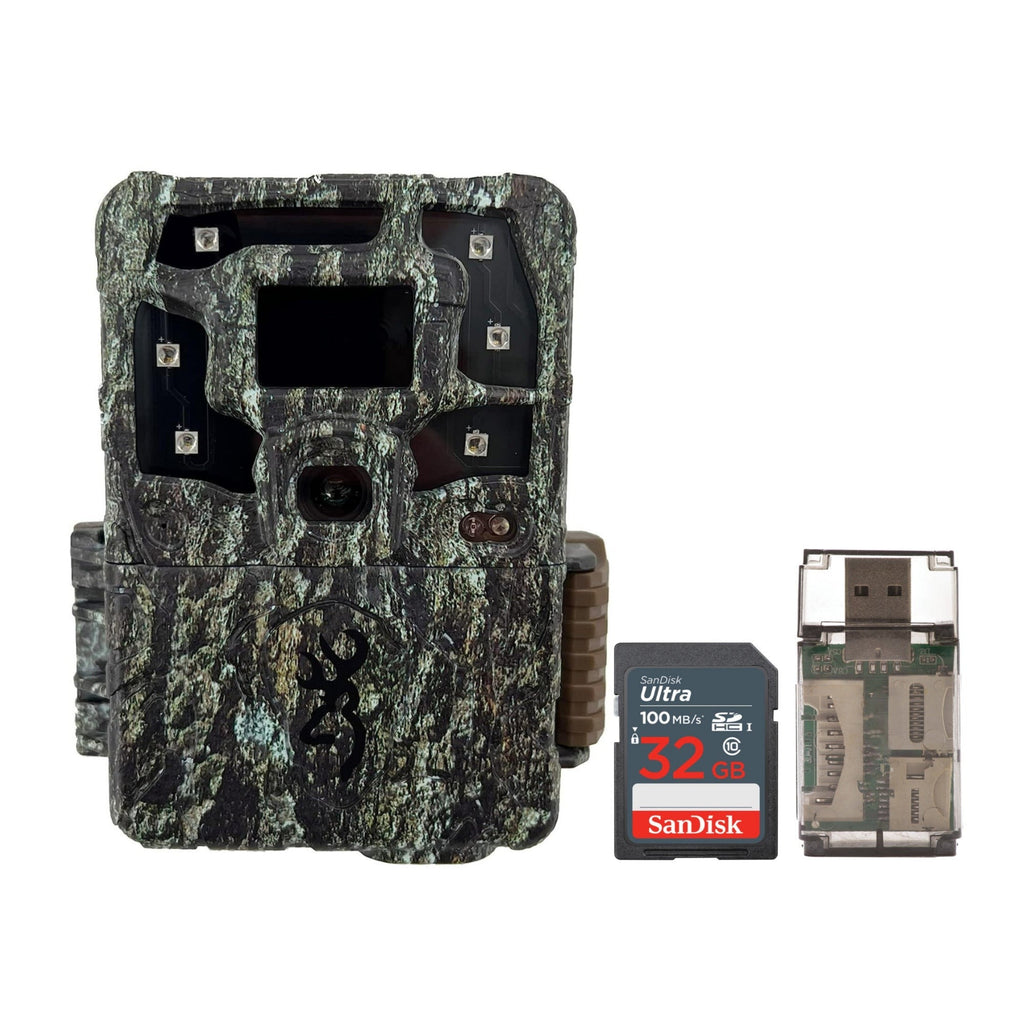 Browning Strike Force Pro X Full HS Trail Camera with 32GB SD Card Bundle