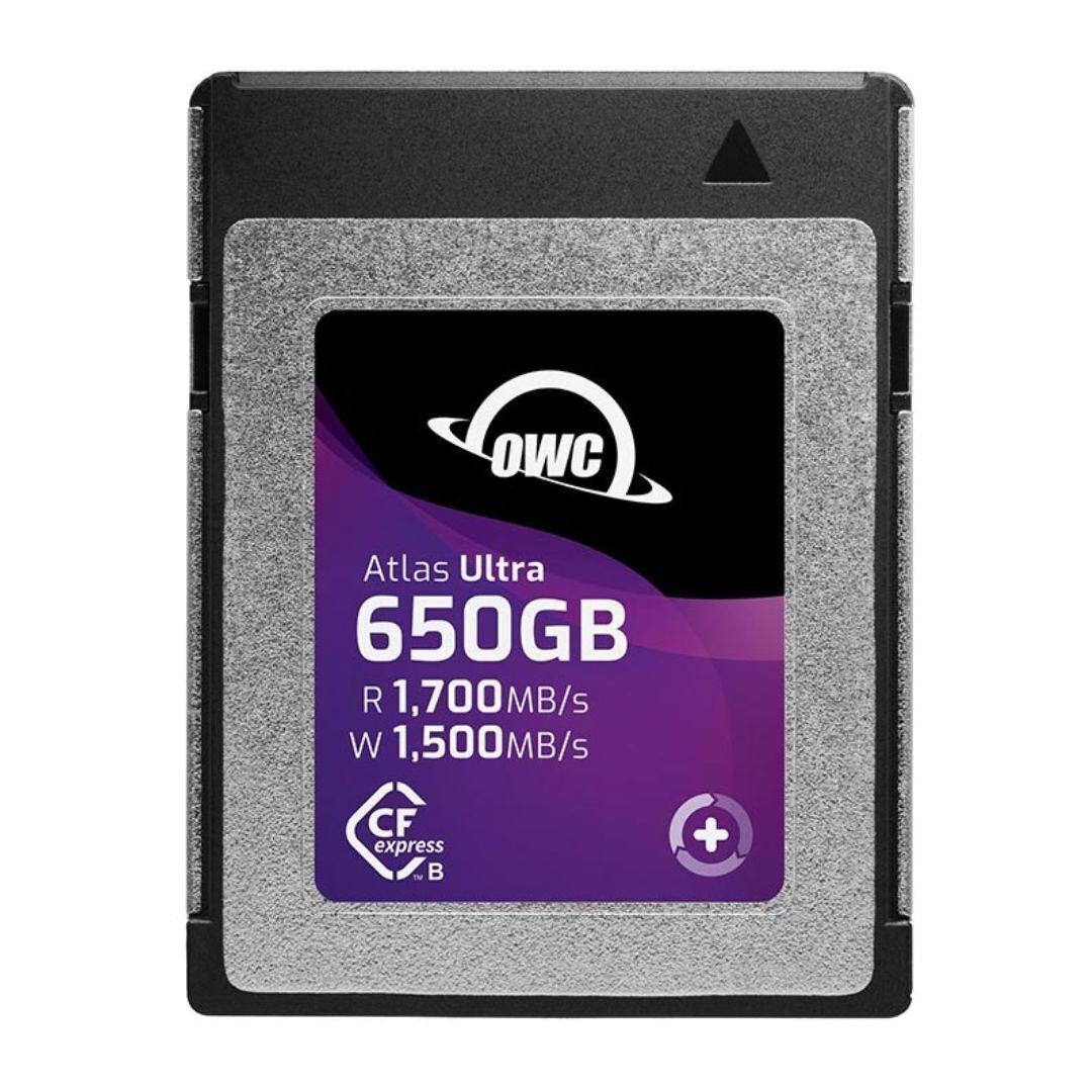 OWC 650GB Atlas Ultra CFExpress 2.0 Type B Card with Atlas Dual CFExpress with SD Card Reader/Writer