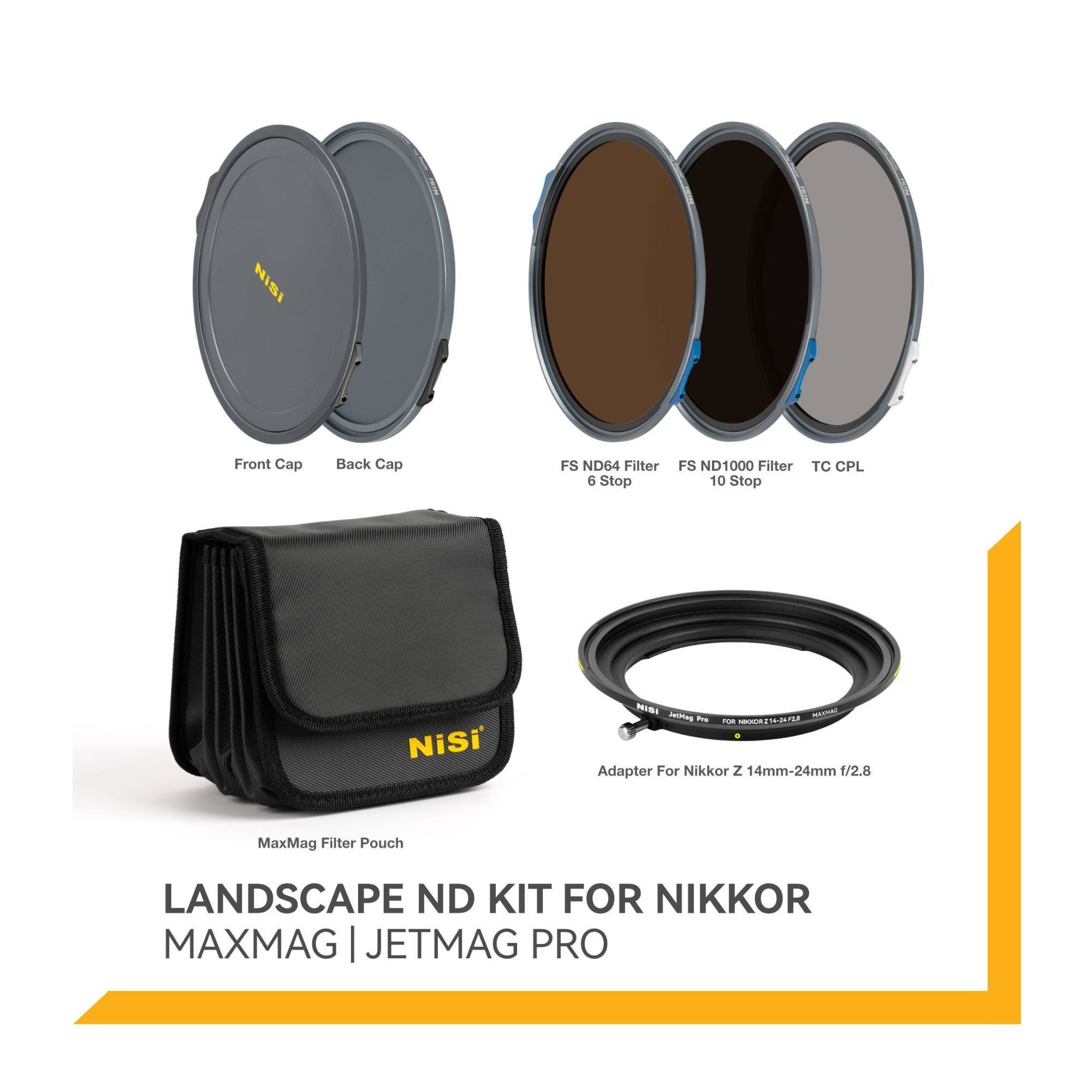 NiSi JetMag Pro Landscape ND MAXMAG Magnetic Filter Kit for Nikon Z 14-24mm f2.8