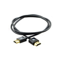 Kramer Ultra–Slim Flexible High–Speed HDMI Cable with Ethernet - 0.30m (1ft)