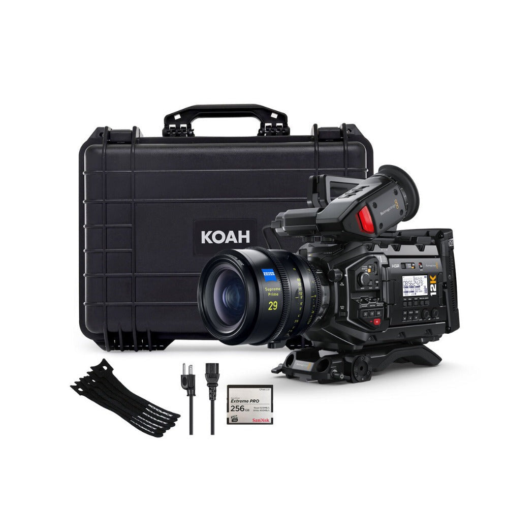 Blackmagic Design URSA Mini Pro 12K with 256GB CFast and Pro Case Bundle