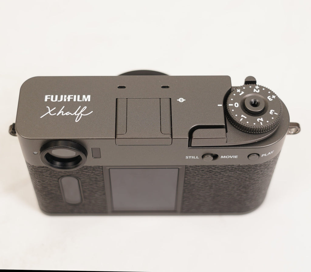 FUJIFILMX half Premium Compact Camera 2-in-1 Creative Mode (Charcoal Silver) (Used)