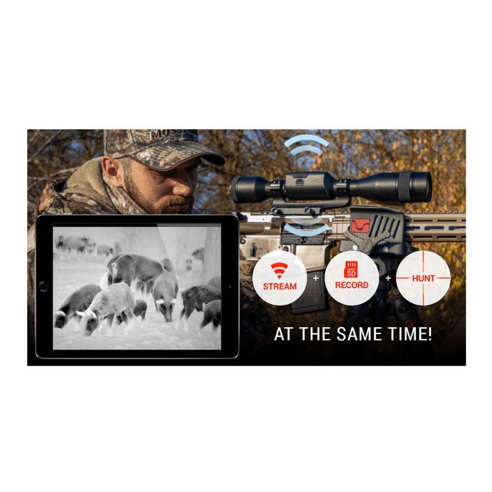 ATN ThOR 5 LRF 3-12x 320x240 Smart HD Thermal Rifle Scope Bundle
