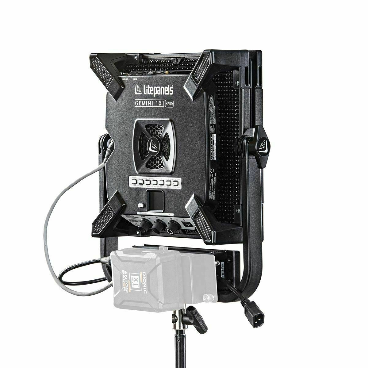 Litepanels Gemini 1 x 1 RGBWW LED Hard Panel (Standard Yoke, US Power Cord)