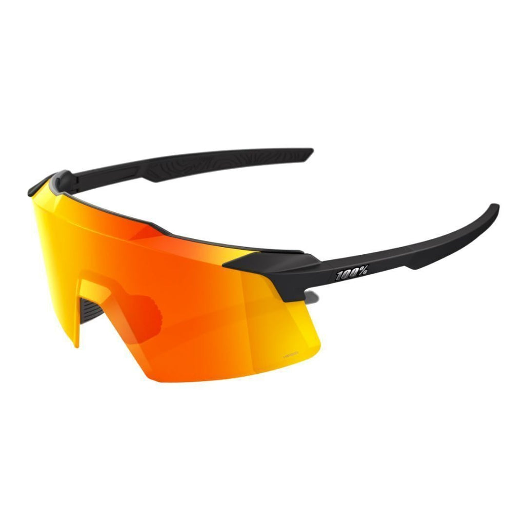 100% - Soft Tact Black - HiPER Red Multilayer Mirror Lens