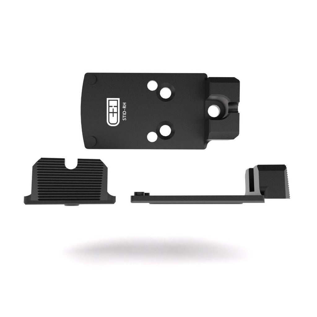 C+H PLT Staccato Duo Optics Adapter Plate for RMR/HD/SRO & 407C/507C/508C/508T