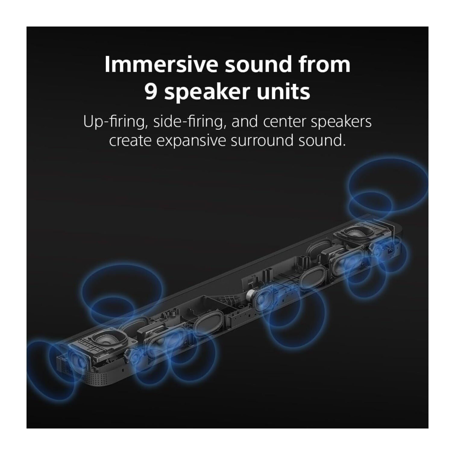 Sony BRAVIA Theater Bar 7 Soundbar w/ 9 Speakers Dolby Atmos Home Theater System