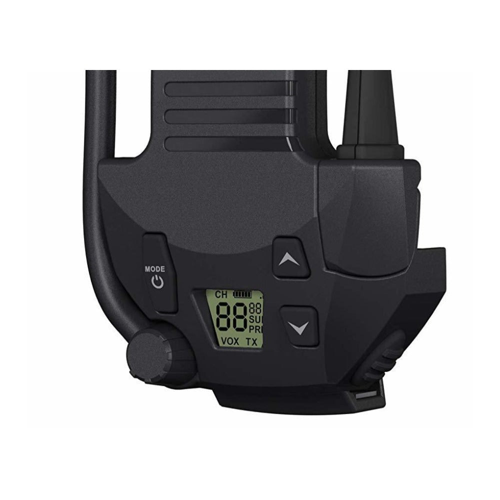 Walkers Tactical Walkie Talkies, works with Razor Muffs (2Pack) with Carabiners