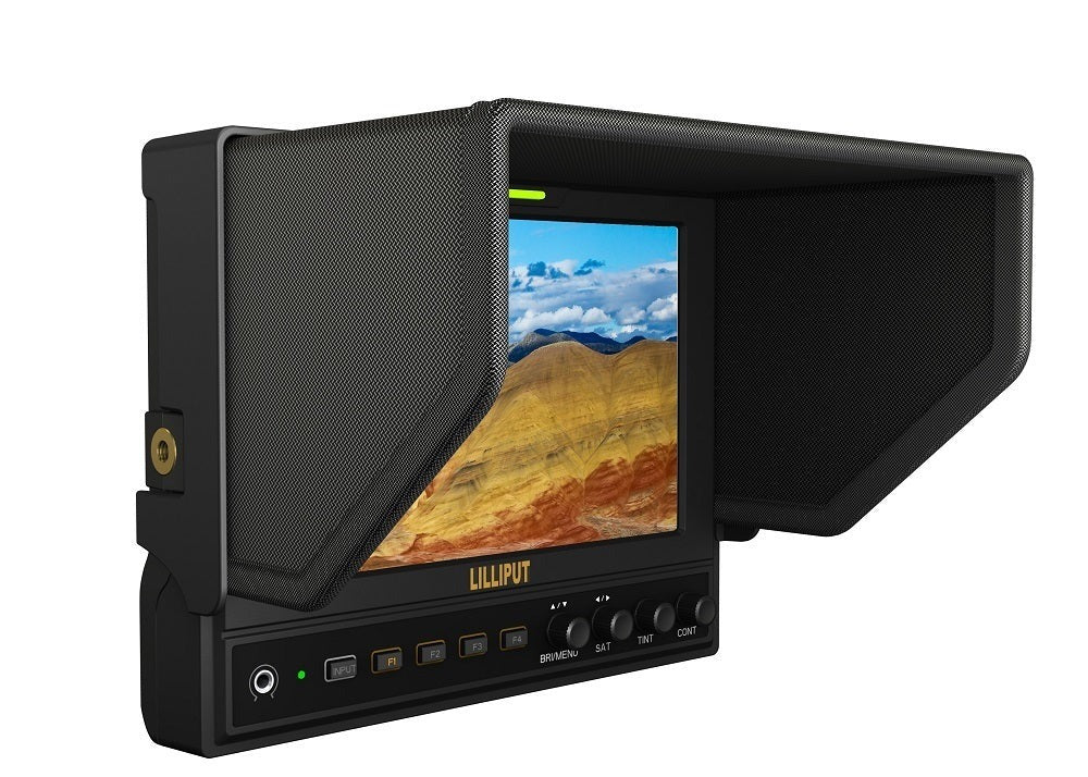 Lilliput 662/S 7-Inch 3G-SDI On-Camera Field Monitor
