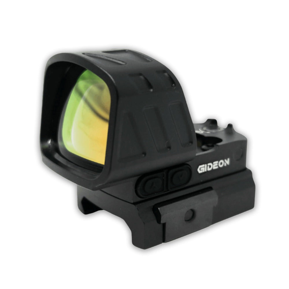 Gideon Optics Judge XL Pistol Sight with Red Dot and Eye Relief (Black)