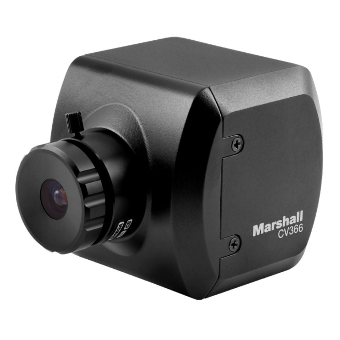 Marshall CV366 Compact Genlock Camera with 3G-SDI and HDMI Output and 2.2MP Sony CMOS Image Sensor
