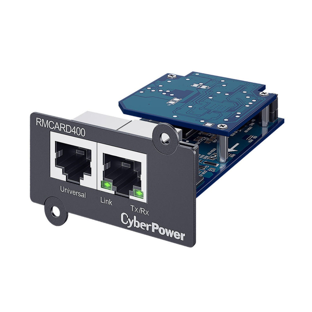 CyberPower RMCARD400 UPS Remote Management Card with Web, CLI and NMS Management